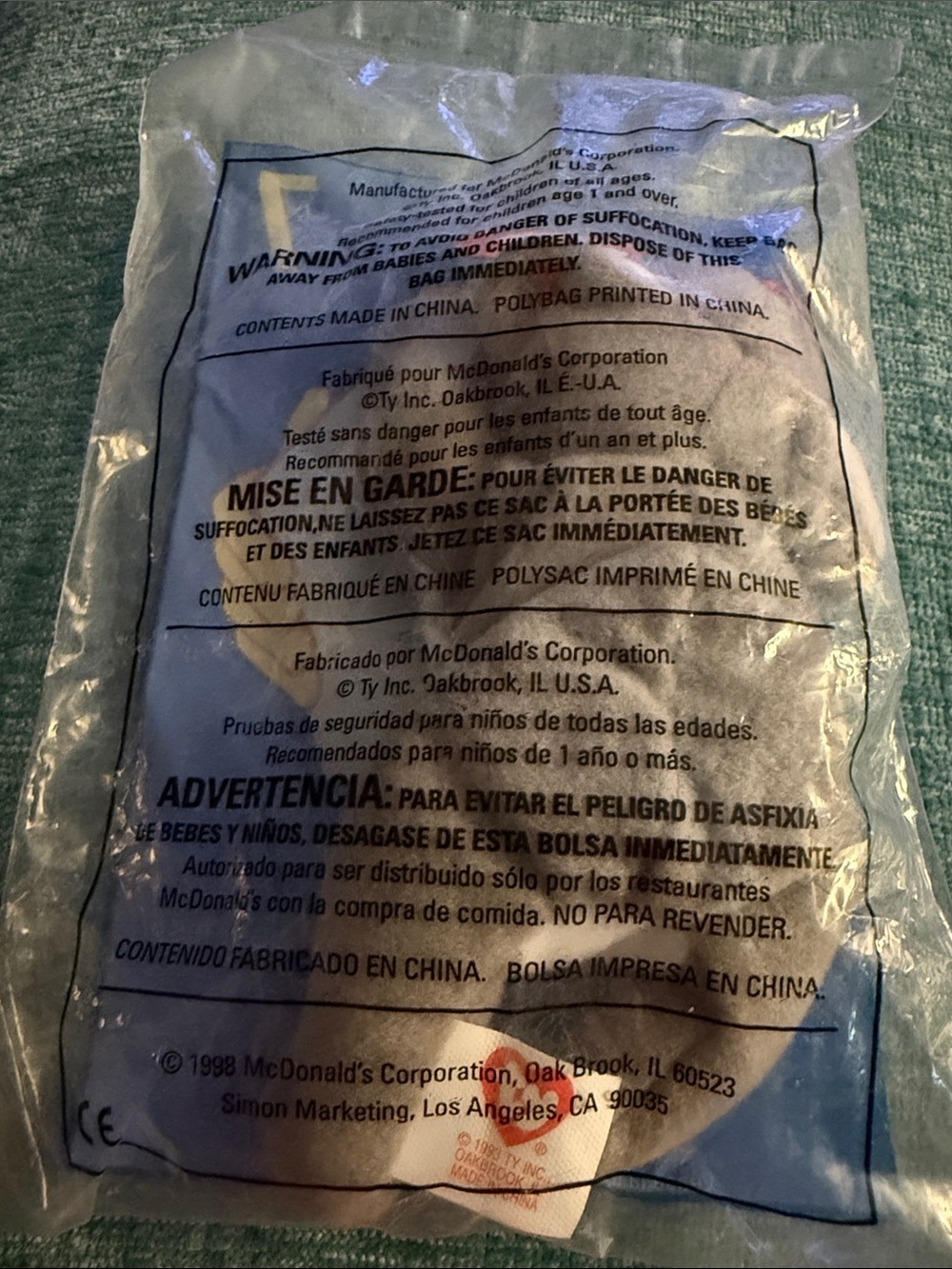 TY Beanie Babies McDonalds Happy Meal Toy~ 1998 ' Mel ' The Koala # 7 - Picture 2 of 3